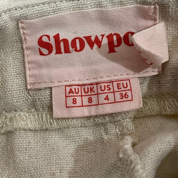 Showpo. Make Me Yours Jumpsuit - Natural - US 4 - Picture 12 of 15